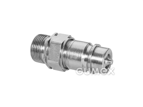 Vsuvka kuličková, DN6, vnější závit M 14x1,5, lehká řada, těsnění na kužel, 350bar, -25°C/+100°C, ocel